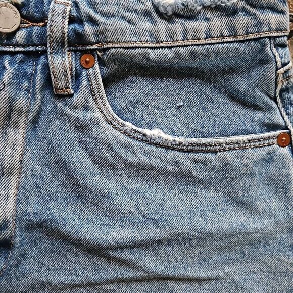 BLANK NYC The Reeve Cut-Off Denim Short Cruise Control 26 - Picture 8 of 11